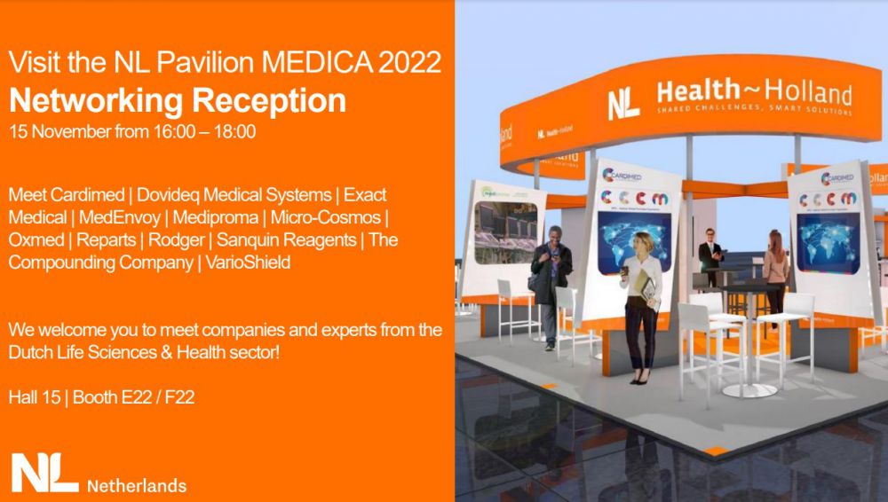 Visit us at MEDICA 2022